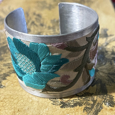 Silver Clouds Cuff