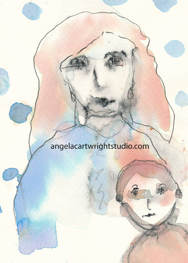 Susan - original watercolor