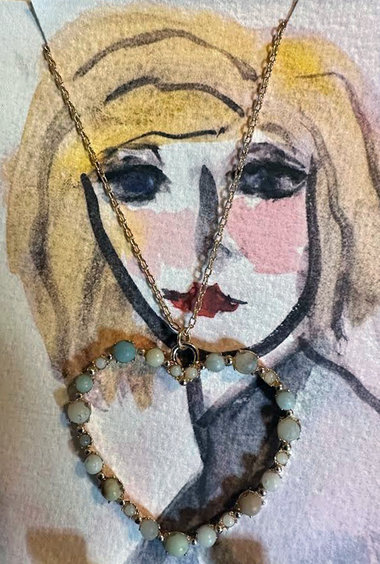 Heart In Stones Necklace