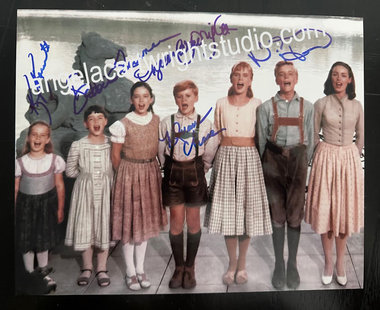 #212 By The Lake-Sound of Music - Signed by the SOM5