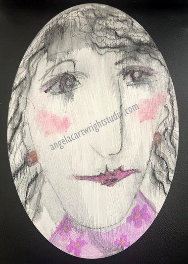 Olivia- original - Ellipse Portrait Collection