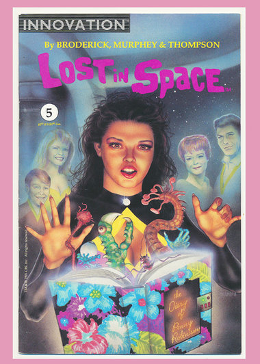 Lost In Space Comic Book Issue 5 - The Diary of Penny Robinson - signed by Angela