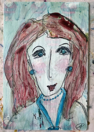Wildcards 7 of clubs - original
