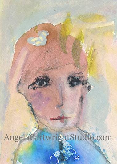 Candace - original watercolor - Empirical Collection