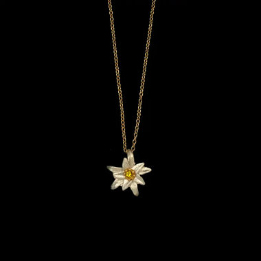 Edelweiss Blossom Dangle Pendant ♥ #1