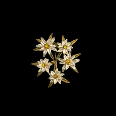 Edelweiss Greet Mi Brooch ♥ #12