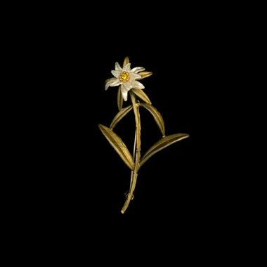 Edelweiss Grow Brooch ♥ #11