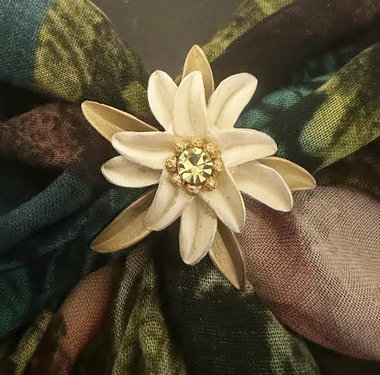 Edelweiss Scarf Ring ♥
