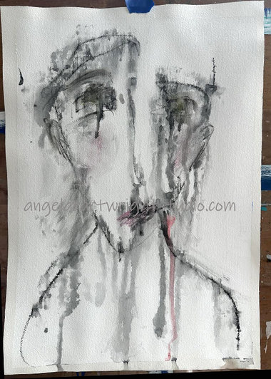 MMXXIV.A - original painting by Angela Cartwright