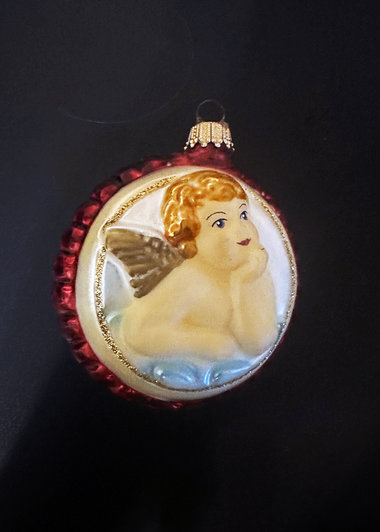 Mozart Angel Ornament