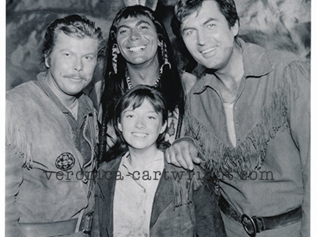 #41 Daniel Boone Cast Smiles