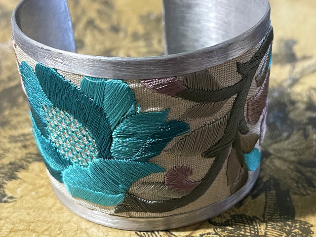 Silver Clouds Cuff