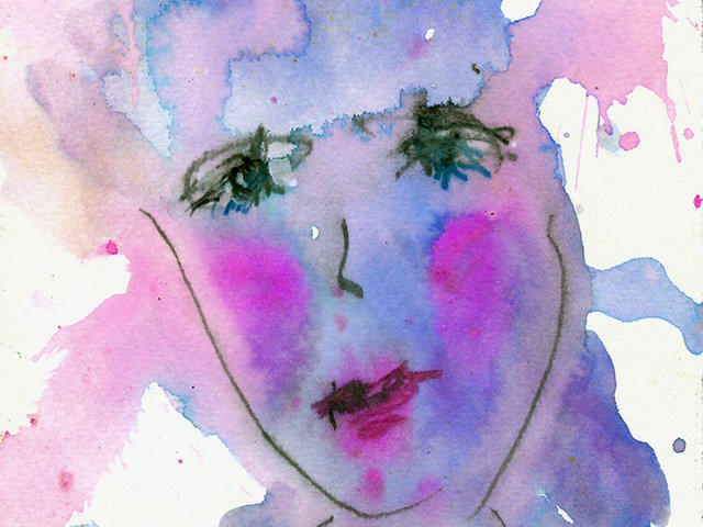 Mariah  - original watercolor