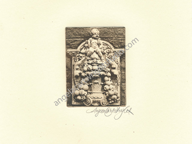 cherubs etching