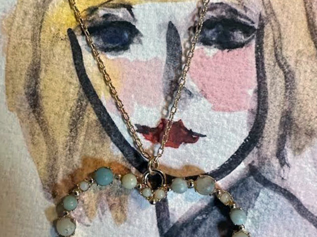 Heart In Stones Necklace