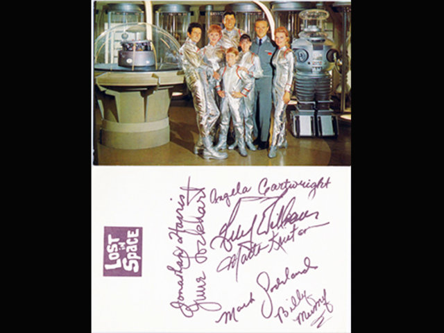 #144 Lost In Space Vintage postcard