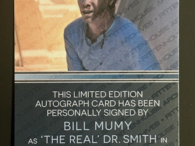 Bill Mumy' the real Dr. Smith' Trading Card #2 - signed