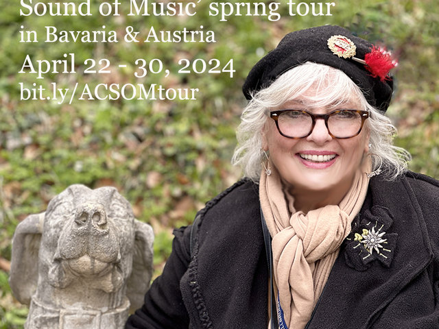 Angela's 'Sound Of Music'- Spring In Salzburg, Austria tour 2024