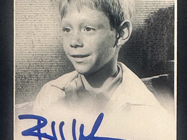 Twilight Zone Trading Card - signed