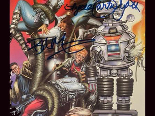 Lost In Space Issue 13 Signed by Bill Mumy & Angela - Comic Book
