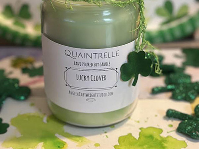 Lucky Clover Candle