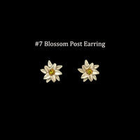 Edelweiss Blossom Post Earring ♥ #7