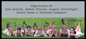 Bookplate signed by 5 cast members