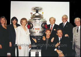 #381 JUNE'S STASH - Lost In Space reunion color Cast - Signed by Angela & Bill