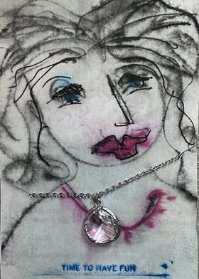 Clear Dot Necklace ♥ AC Art