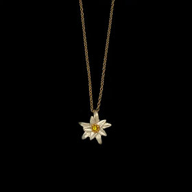 Edelweiss Blossom Dangle Pendant ♥ #1