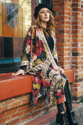 Friendship, Love & Truth Duster Kimono