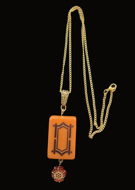 Mah Jongg Soap Necklace