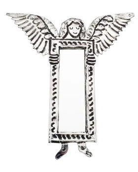 Tin Angel with Mirror